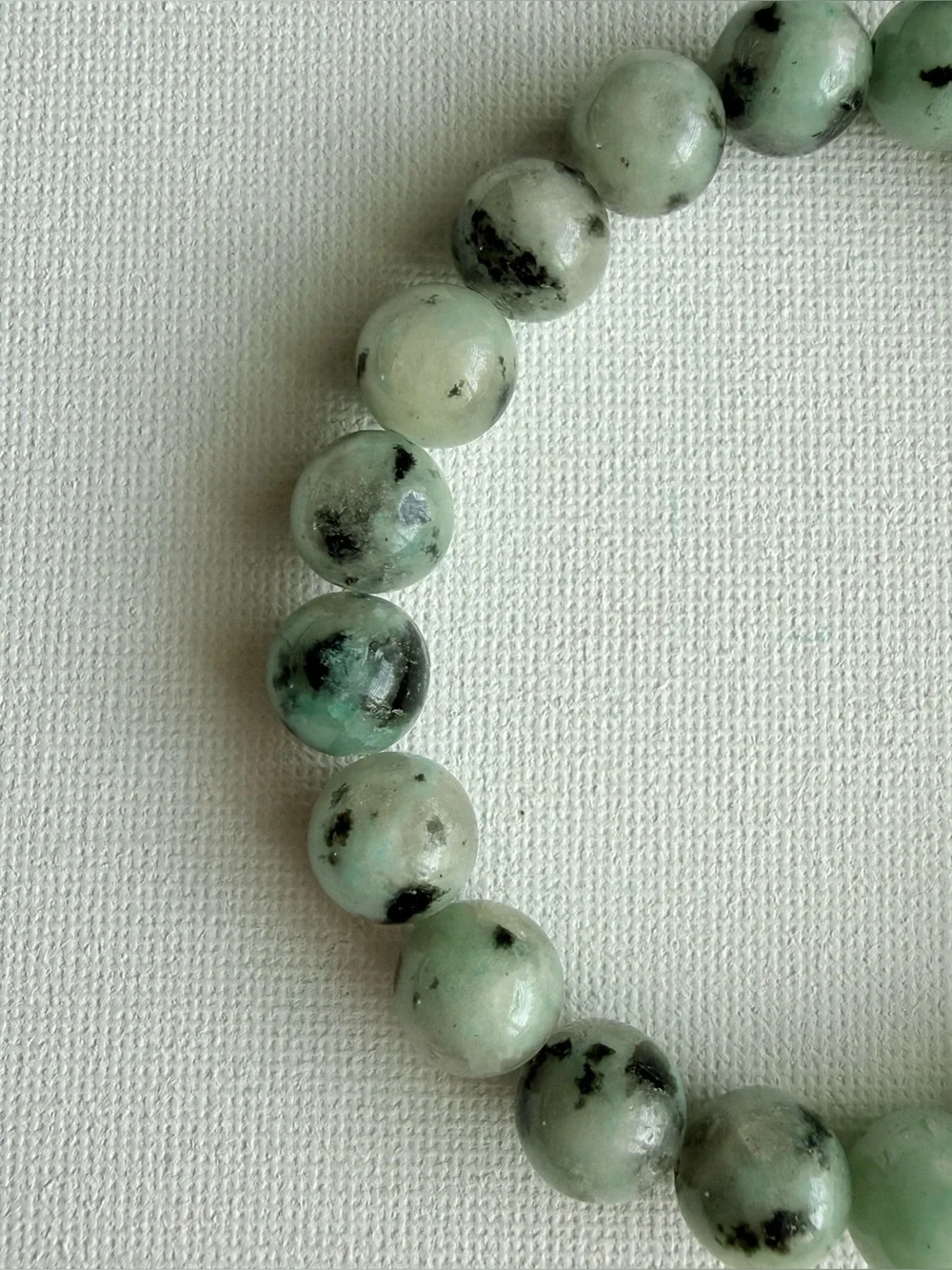Authentic Sesame Jasper 10mm Beaded‎ Stretch Bracelet by Bombshell Beads